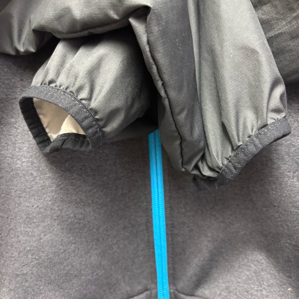 The North Face Youth Large Boys Canyonlands Track Hoodie TNF Dark Grey Heather - Picture 6 of 6